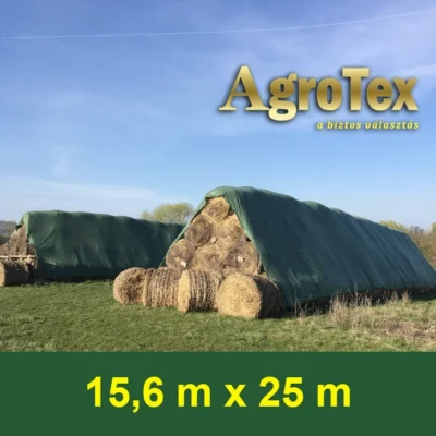 15,6 m x 25 m bálatakaró ponyva