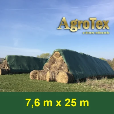 7,6 m x 25 m bálatakaró ponyva