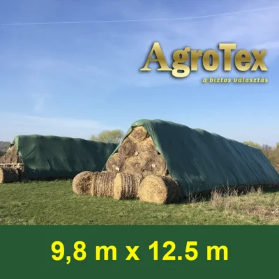 9,8 m x 12.5 m bálatakaró ponyva
